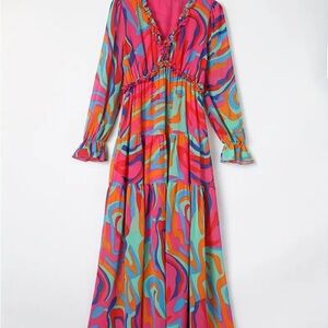 Vacation floral dress